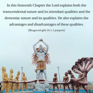 Purport to Bhagavad Gita 16 - thumbnail size