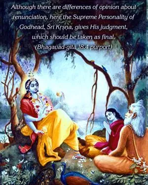 Purport to Bhagavad Gita 18 - thumbnail size