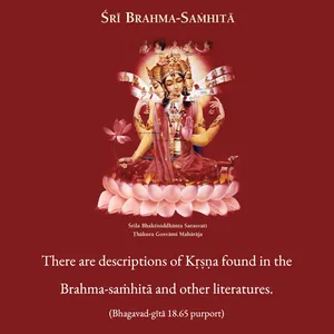 Purport to Bhagavad Gita 18 - thumbnail size