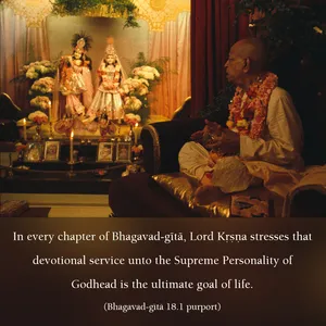 Purport to Bhagavad Gita 18 - thumbnail size