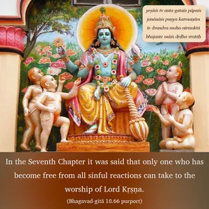 Purport to Bhagavad Gita 18 - thumbnail size