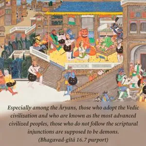 Purport to Bhagavad Gita 16 - thumbnail size